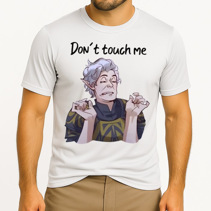 Astarion Meme DonT Touch Me Game Lover Gamer Performance Shirt