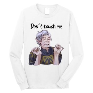 Astarion Meme DonT Touch Me Game Lover Gamer Long Sleeve Shirt