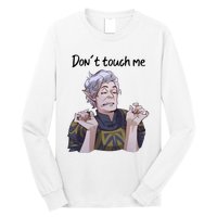 Astarion Meme DonT Touch Me Game Lover Gamer Long Sleeve Shirt