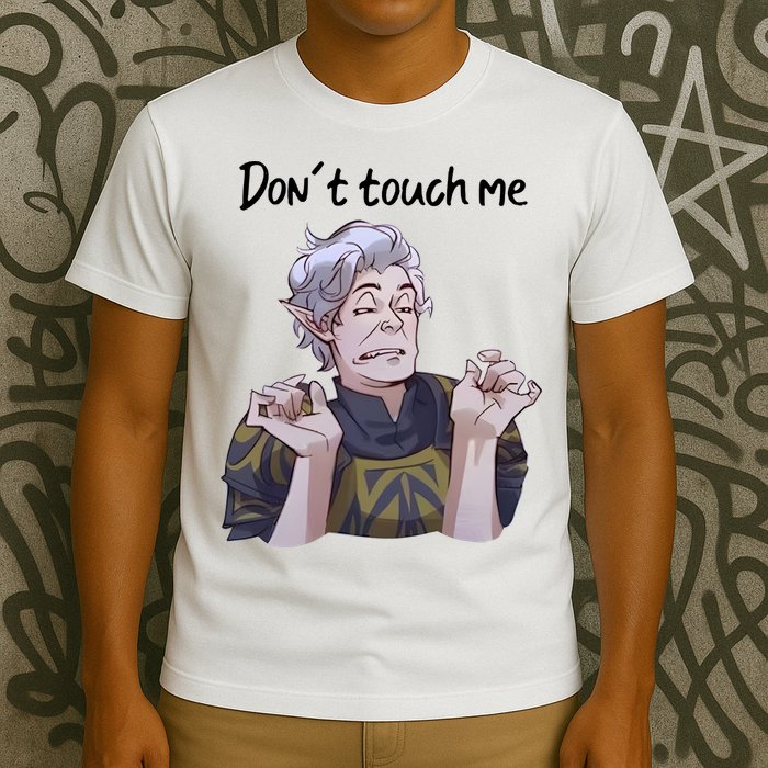 Astarion Meme DonT Touch Me Game Lover Gamer T-Shirt