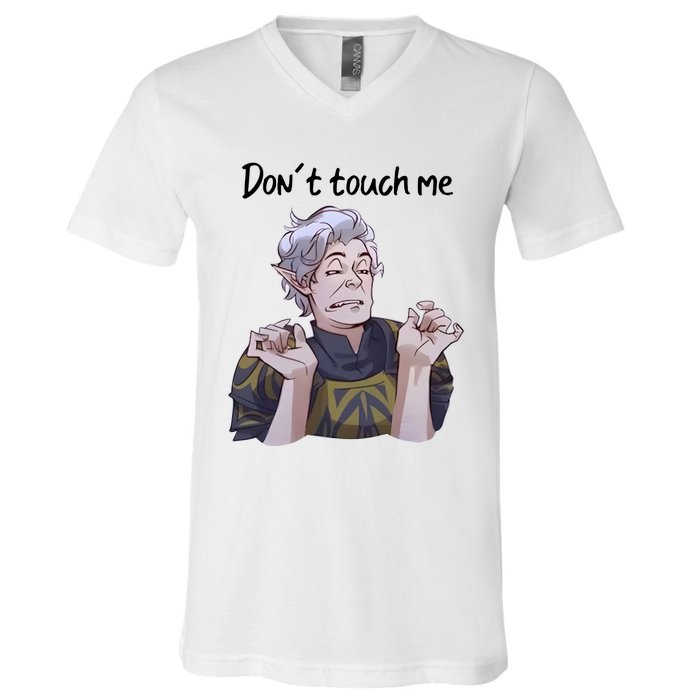 Astarion Meme DonT Touch Me Game Lover Gamer V-Neck T-Shirt