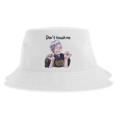 Astarion Meme DonT Touch Me Game Lover Gamer Sustainable Bucket Hat