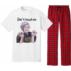 Astarion Meme DonT Touch Me Game Lover Gamer Pajama Set