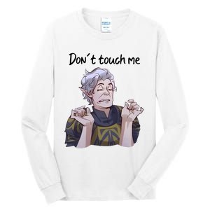 Astarion Meme DonT Touch Me Game Lover Gamer Tall Long Sleeve T-Shirt