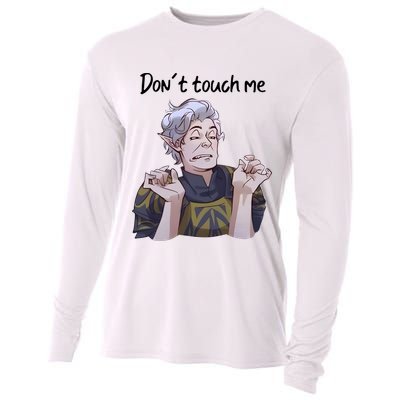 Astarion Meme DonT Touch Me Game Lover Gamer Cooling Performance Long Sleeve Crew