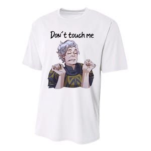 Astarion Meme DonT Touch Me Game Lover Gamer Performance Sprint T-Shirt