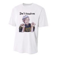 Astarion Meme DonT Touch Me Game Lover Gamer Youth Performance Sprint T-Shirt