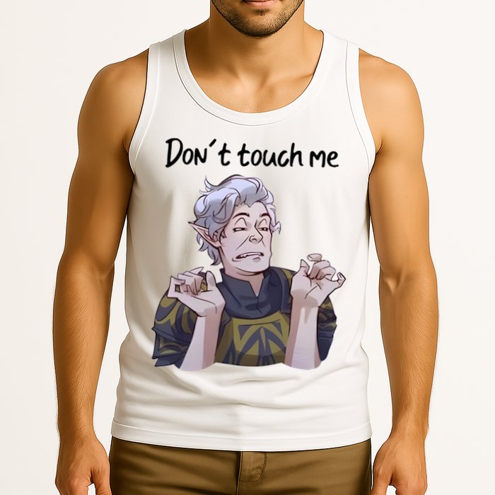 Astarion Meme DonT Touch Me Game Lover Gamer Tank Top