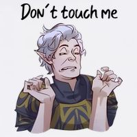 Astarion Meme DonT Touch Me Game Lover Gamer Visor