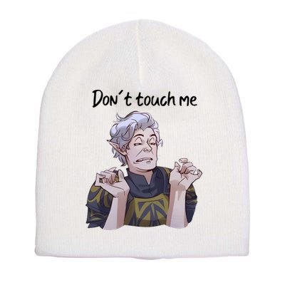 Astarion Meme DonT Touch Me Game Lover Gamer Short Acrylic Beanie