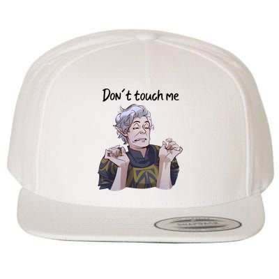 Astarion Meme DonT Touch Me Game Lover Gamer Wool Snapback Cap