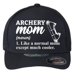 Archery Mom Definition Arrow Bow Hunting Flexfit Unipanel Trucker Cap