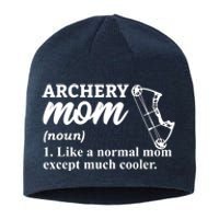 Archery Mom Definition Arrow Bow Hunting Sustainable Beanie