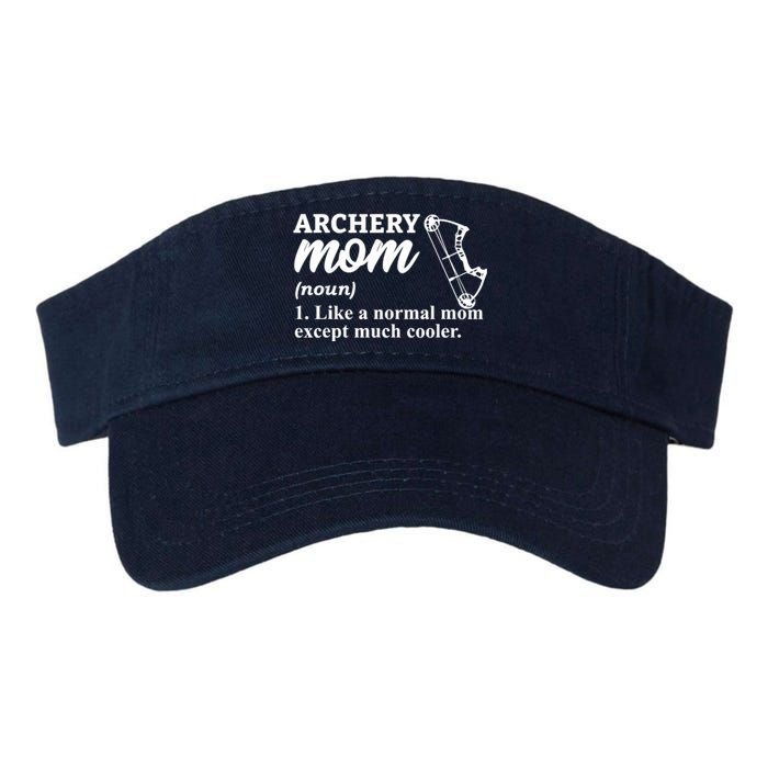 Archery Mom Definition Arrow Bow Hunting Valucap Bio-Washed Visor