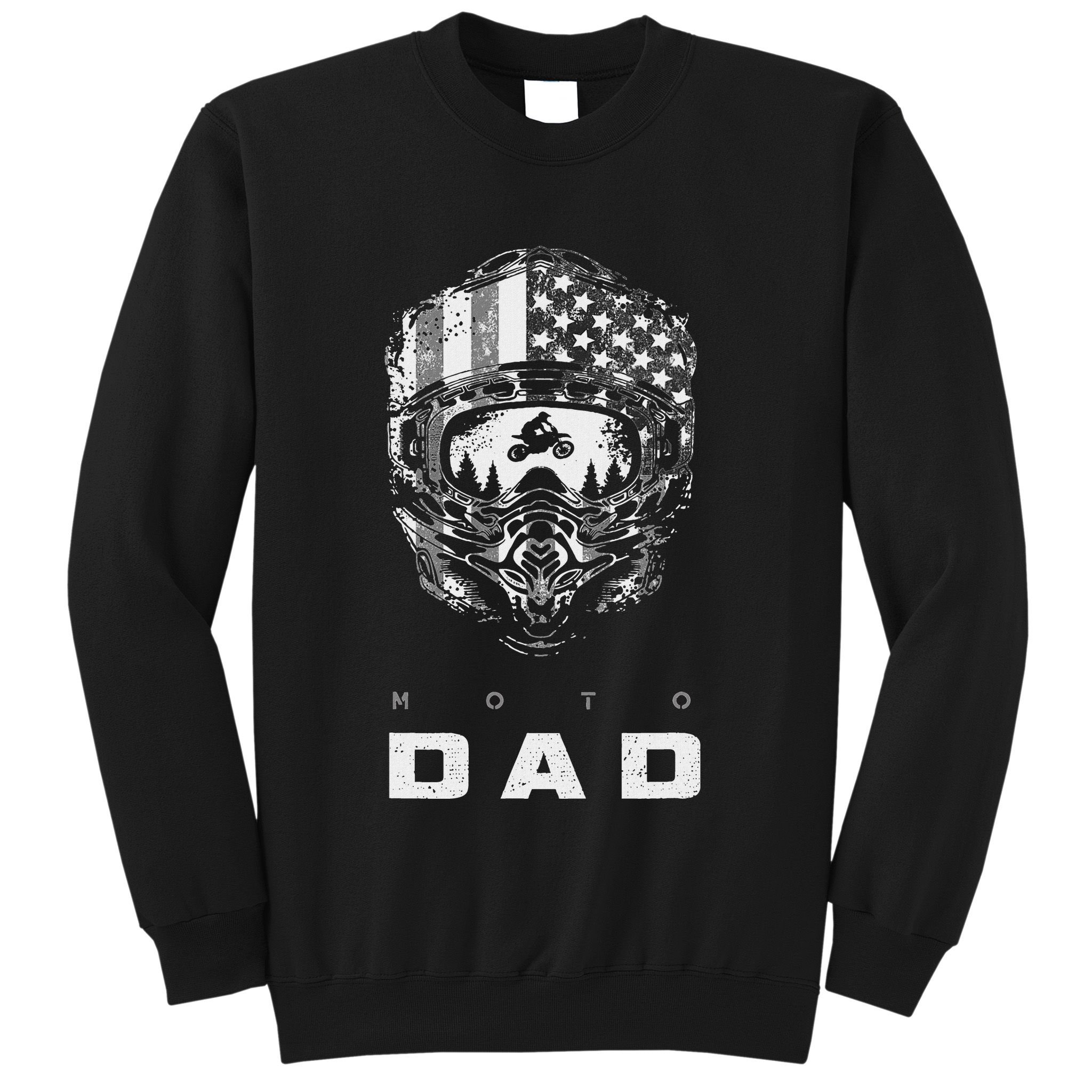American Motocross Dad Dirt Bike Apparel Motocross Sweatshirt
