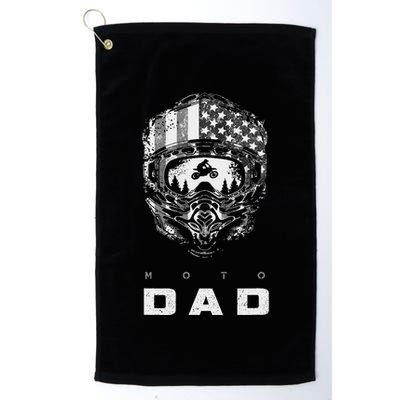 American Motocross Dad Dirt Bike Apparel Motocross Golf Towel