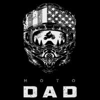 American Motocross Dad Dirt Bike Apparel Motocross Toddler T-Shirt
