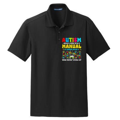 Autism Mom Doesnt Come With A Manual Dry Zone Grid Polo