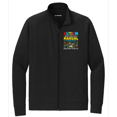 Autism Mom Doesnt Come With A Manual Stretch Full-Zip Cadet Jacket