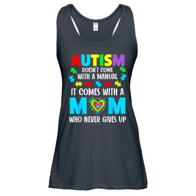 Autism Mom Doesnt Come With A Manual Autism Awareness Gift Ladies Essential Flowy Tank