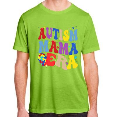 Autism Mama Era Groovy Autism Mom Mothers Day Great Gift Adult ChromaSoft Performance T-Shirt