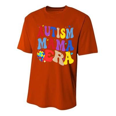 Autism Mama Era Groovy Autism Mom Mothers Day Great Gift Performance Sprint T-Shirt