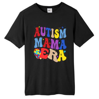 Autism Mama Era Groovy Autism Mom Mothers Day Great Gift Tall Fusion ChromaSoft Performance T-Shirt