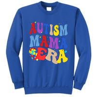 Autism Mama Era Groovy Autism Mom Mothers Day Great Gift Sweatshirt