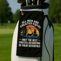 All M.En Equal Go Hunting In Seventies Outdoors Golf Towel