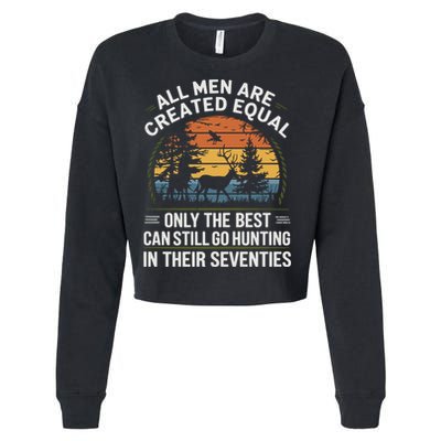 All M.En Equal Go Hunting In Seventies Outdoors Cropped Pullover Crew