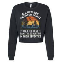 All M.En Equal Go Hunting In Seventies Outdoors Cropped Pullover Crew