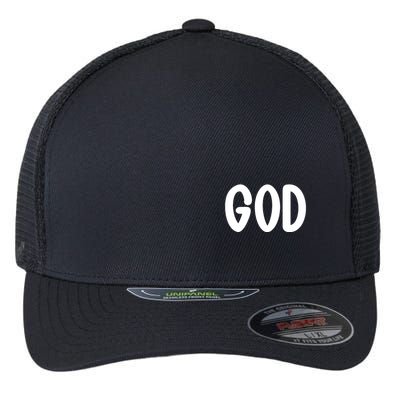 Agree Move End With God Never Doubt Amen God Front Back Flexfit Unipanel Trucker Cap