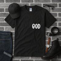 Agree Move End With God Never Doubt Amen God Front Back Tall T-Shirt