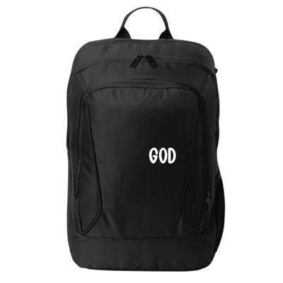 Agree Move End With God Never Doubt Amen God Front Back City Backpack