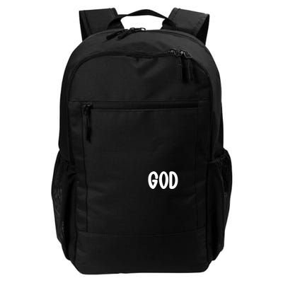 Agree Move End With God Never Doubt Amen God Front Back Backpack