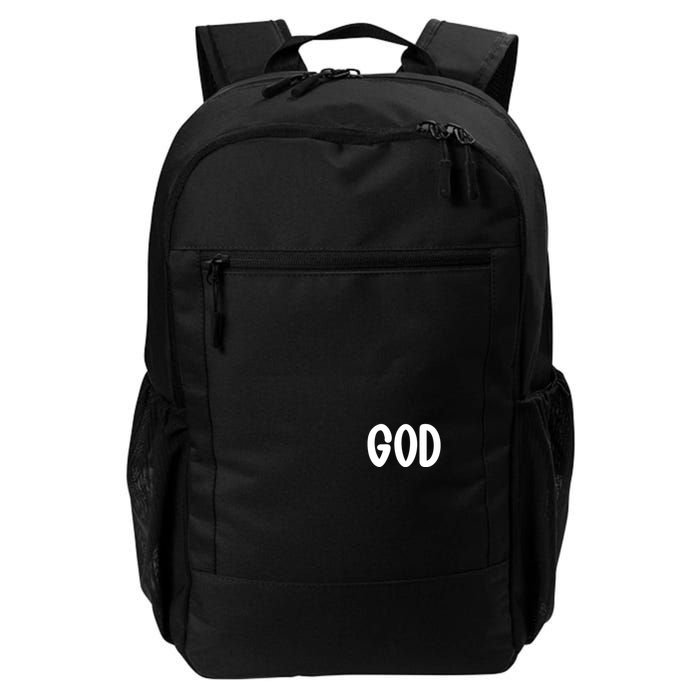 Agree Move End With God Never Doubt Amen God Front Back Backpack