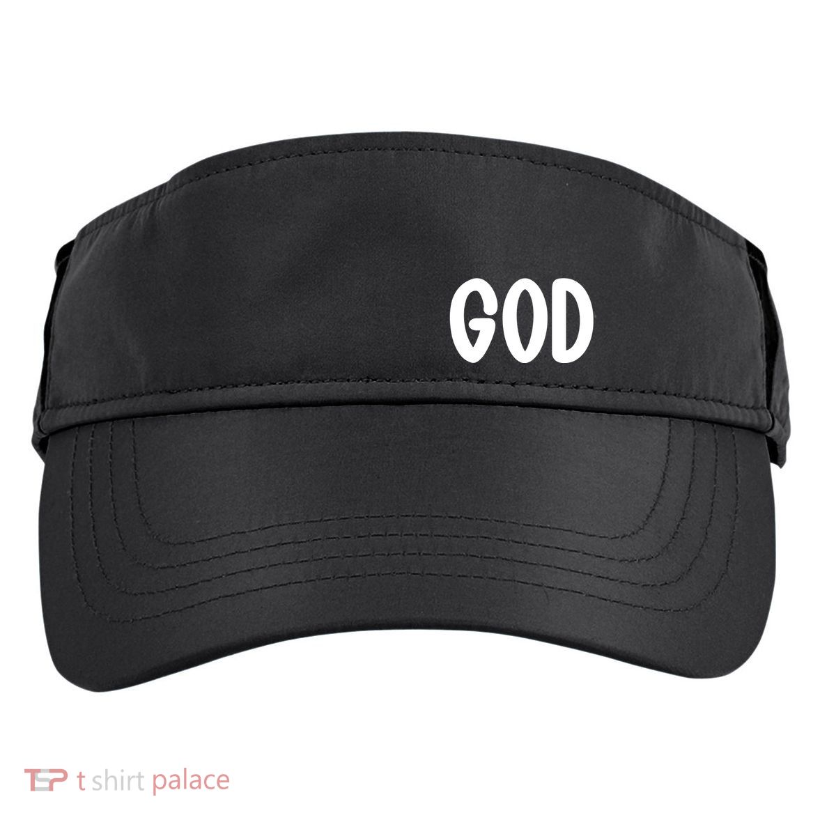 Agree Move End With God Never Doubt Amen God Front Back Adult Drive Performance Visor