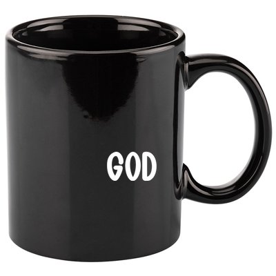 Agree Move End With God Never Doubt Amen God Front Back 11oz C Handle Ceramic Mug