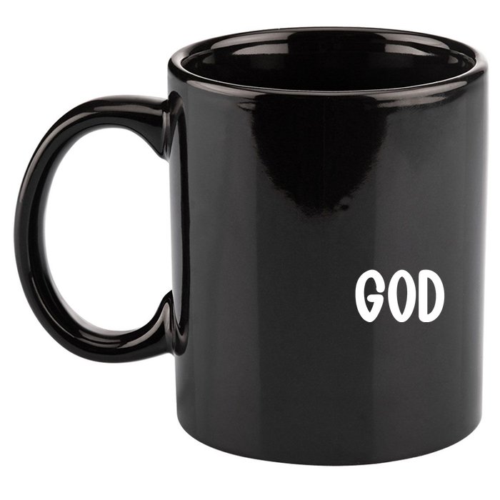 Agree Move End With God Never Doubt Amen God Front Back 11oz C Handle Ceramic Mug
