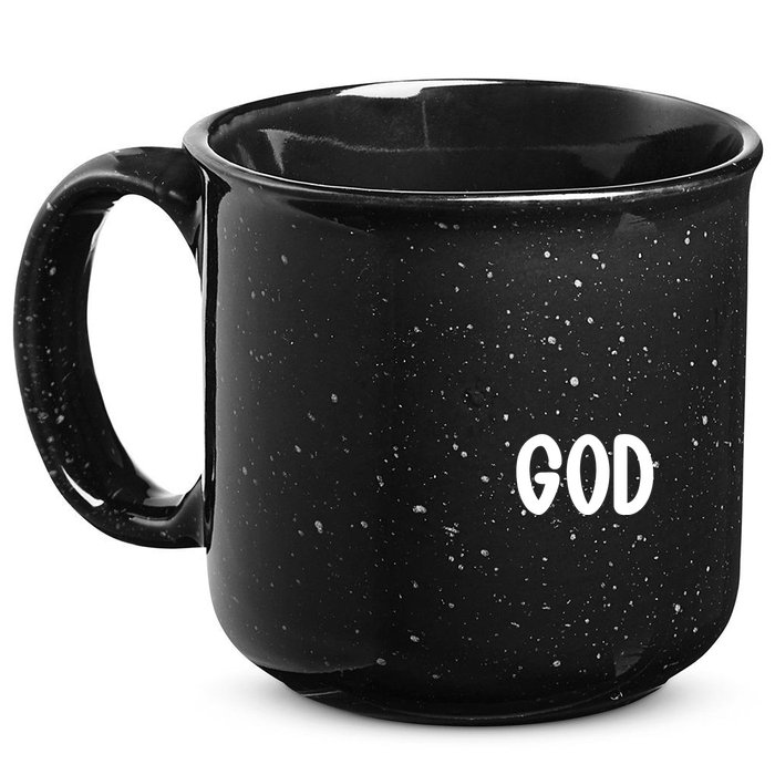 Agree Move End With God Never Doubt Amen God Front Back 15oz Campfire Ceramic Mug