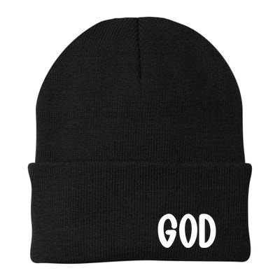 Agree Move End With God Never Doubt Amen God Front Back Beanie