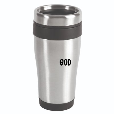 Agree Move End With God Never Doubt Amen God Front Back 16oz Travel Tumbler