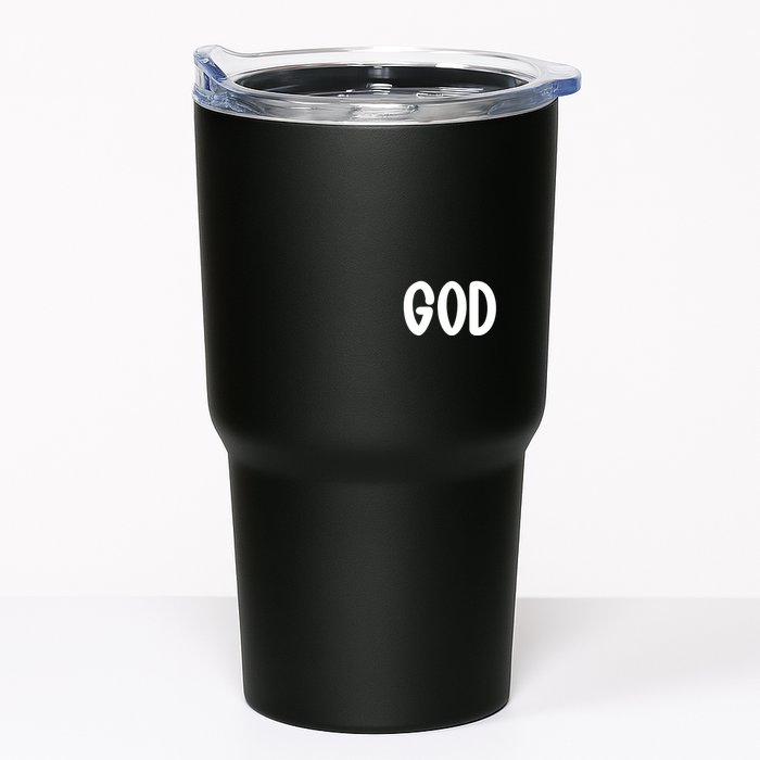 Agree Move End With God Never Doubt Amen God Front Back Tumbler