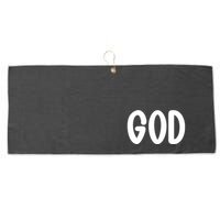 Agree Move End With God Never Doubt Amen God Front Back Large Microfiber Waffle Golf Towel