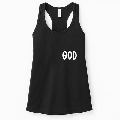 Agree Move End With God Never Doubt Amen God Front Back Womens Tank Top