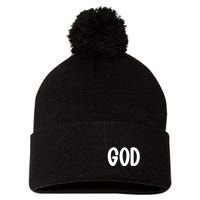 Agree Move End With God Never Doubt Amen God Front Back Pom Pom 12in Knit Beanie