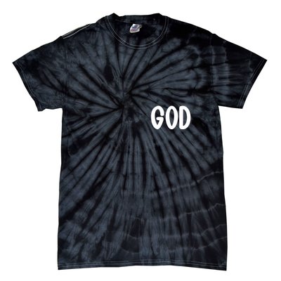 Agree Move End With God Never Doubt Amen God Front Back Tie-Dye T-Shirt