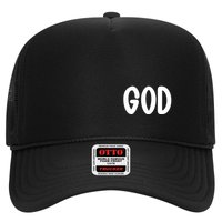 Agree Move End With God Never Doubt Amen God Front Back Hat