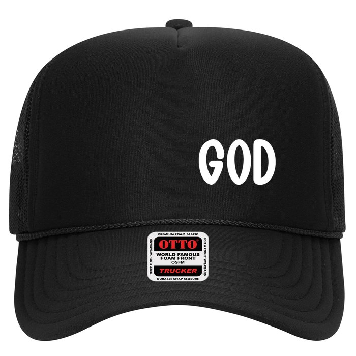 Agree Move End With God Never Doubt Amen God Front Back Hat