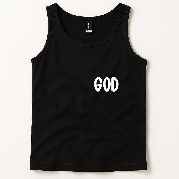 Agree Move End With God Never Doubt Amen God Front Back Tank Top